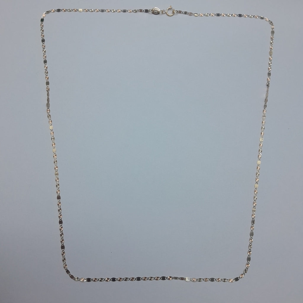 CADENAS TEJIDO GUCHI ORO 10K 55 CM 1.7 GR (NUEVO)
