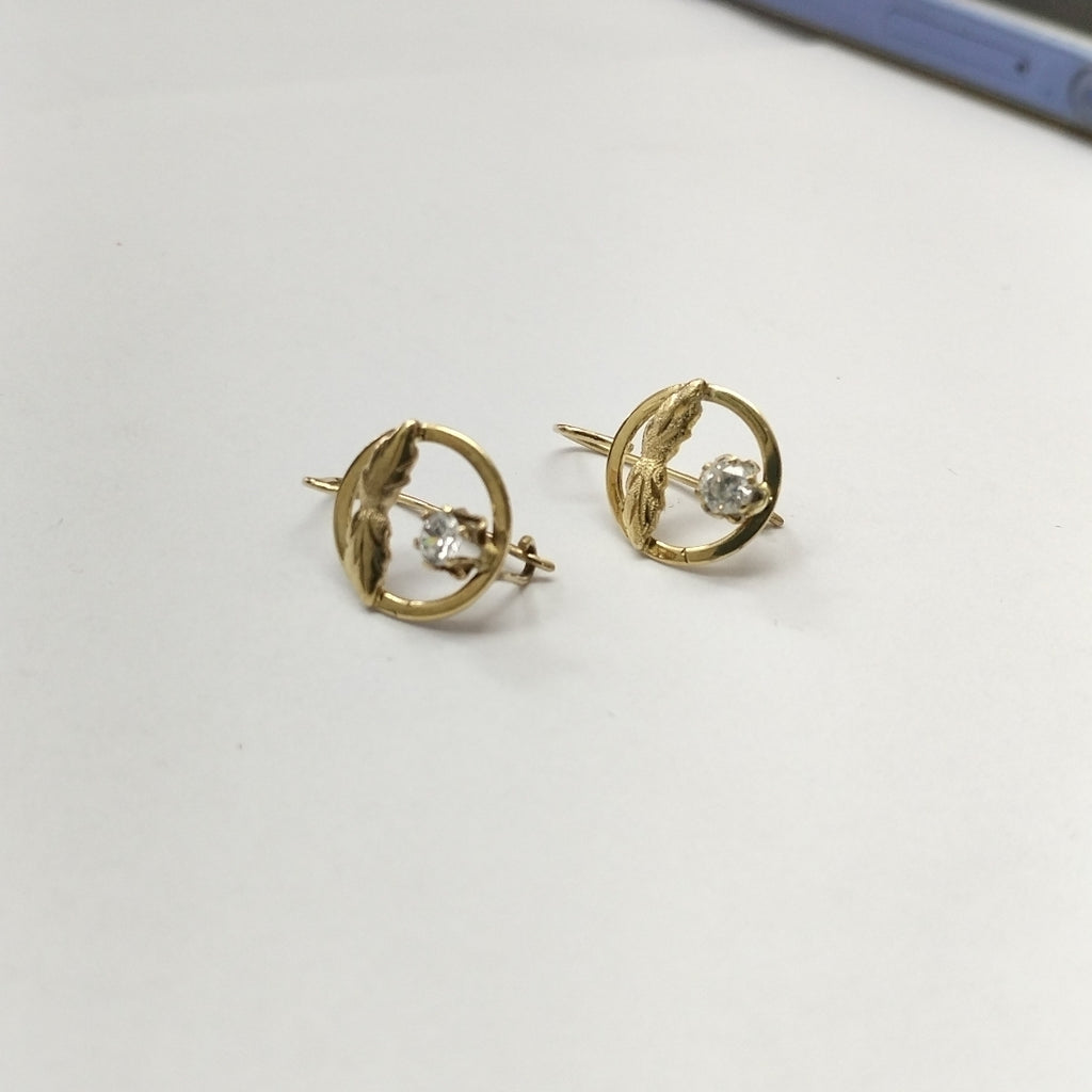 ARETES PAR ORO 10 K 1.5 GRMS (SEMINUEVO)