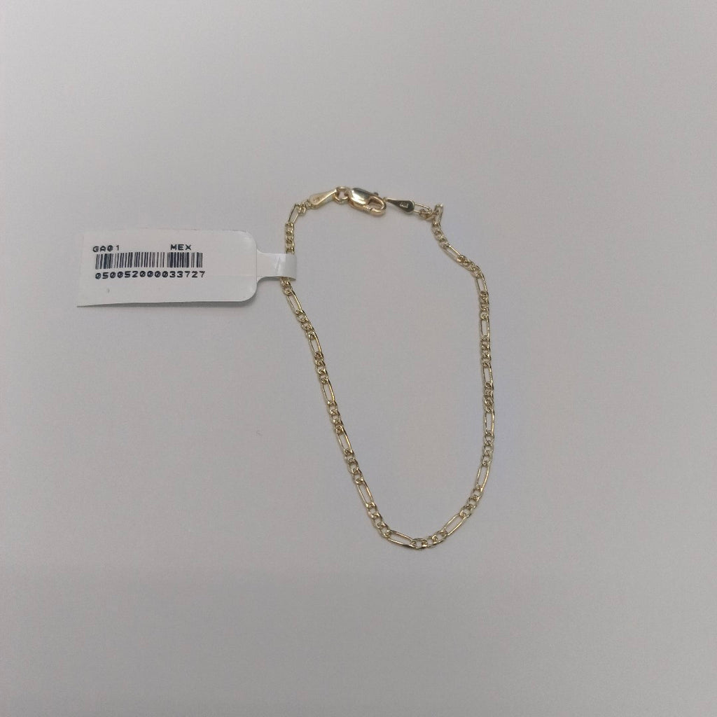PULSERAS 3X1 ORO 14K 18 CM 1.5 GR (NUEVO)