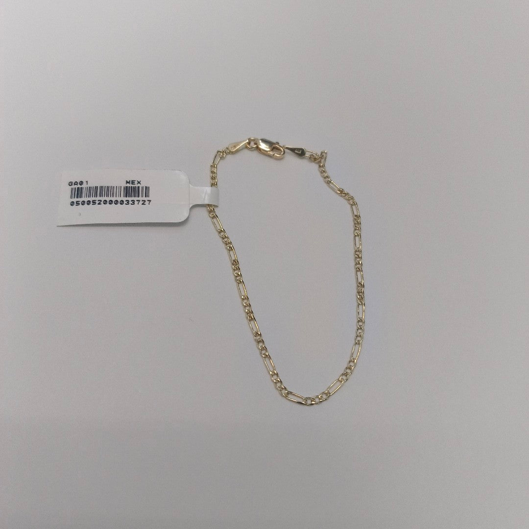 PULSERAS 3X1 ORO 14K 18 CM 1.5 GR (NUEVO)