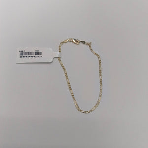 PULSERAS 3X1 ORO 14K 18 CM 1.5 GR (NUEVO)