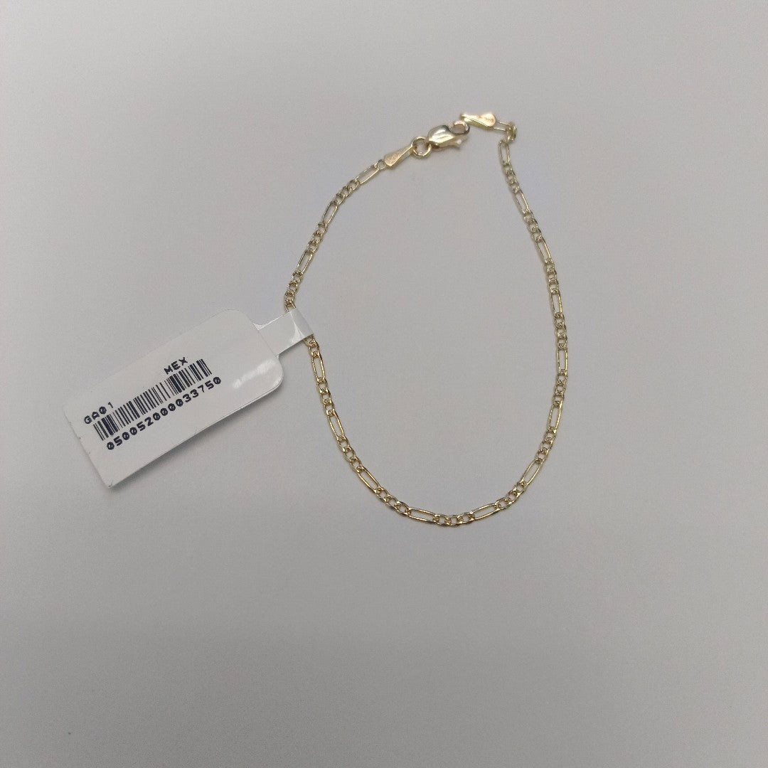 PULSERAS 3X1 ORO 14K 18 CM 1.5 GR (NUEVO)