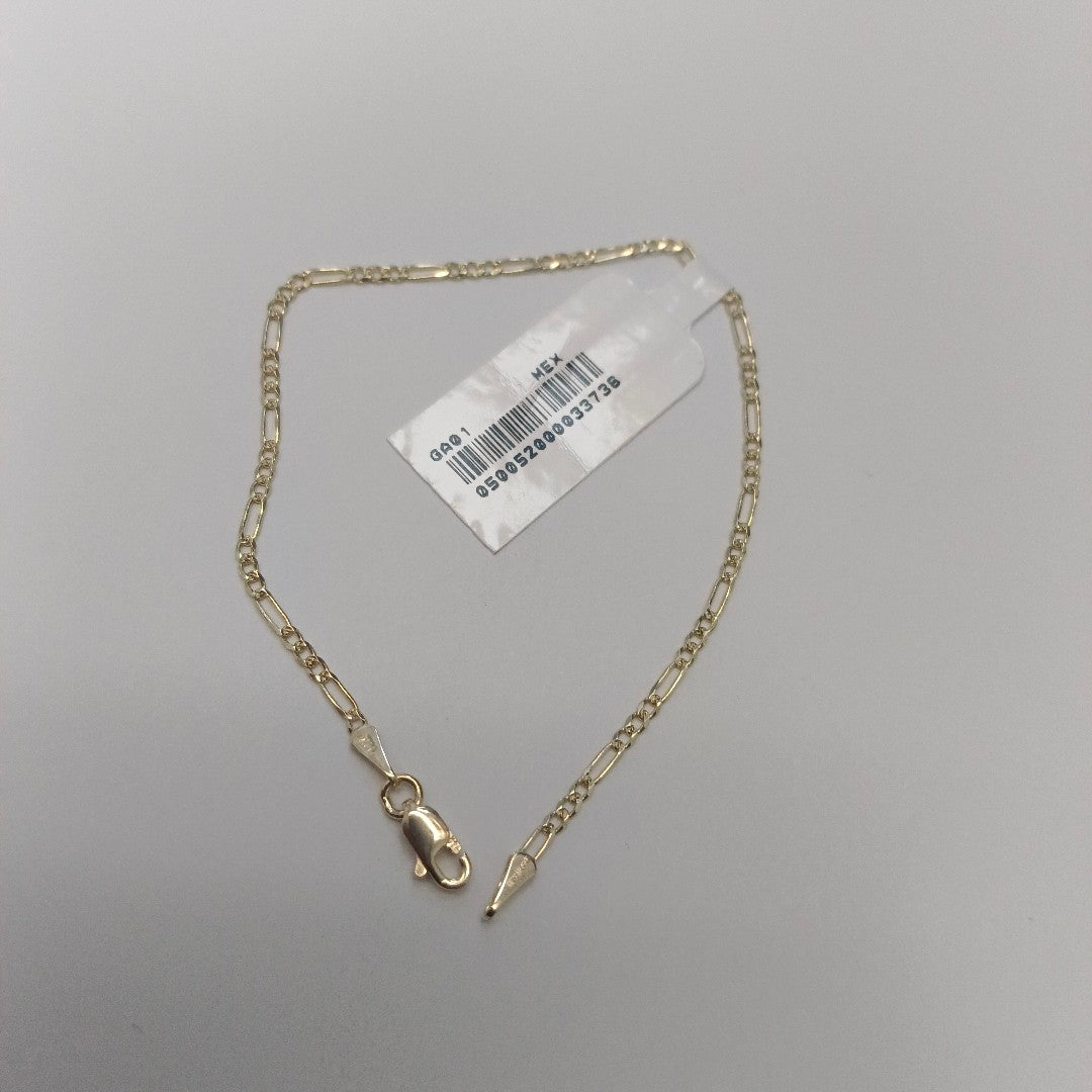 PULSERAS 3X1 ORO 14K 18 CM 1.5 GR (NUEVO)