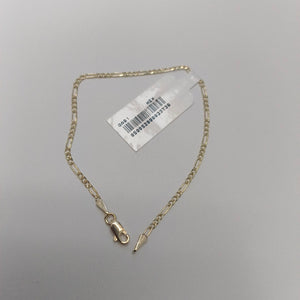 PULSERAS 3X1 ORO 14K 18 CM 1.5 GR (NUEVO)