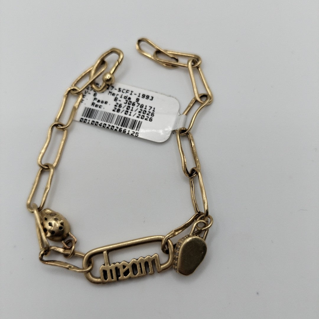 PULSERA ORO 10 K 7.7 GRMS (SEMINUEVO)