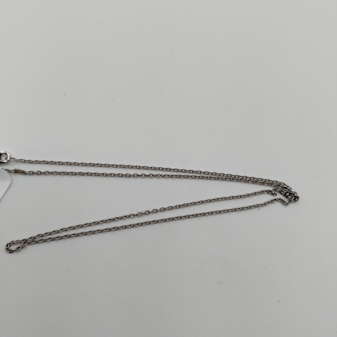 CADENA ORO BLANCO 14 K 2,50 GRMS (SEMINUEVO)