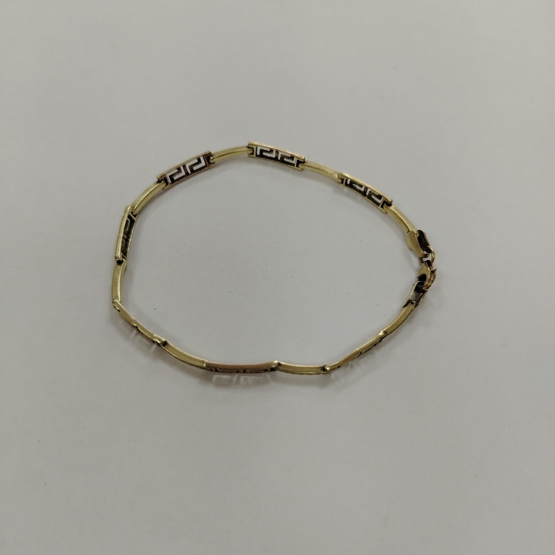PULSERA ORO, ORO COMBINADO 10 K 4 GRMS (SEMINUEVO)