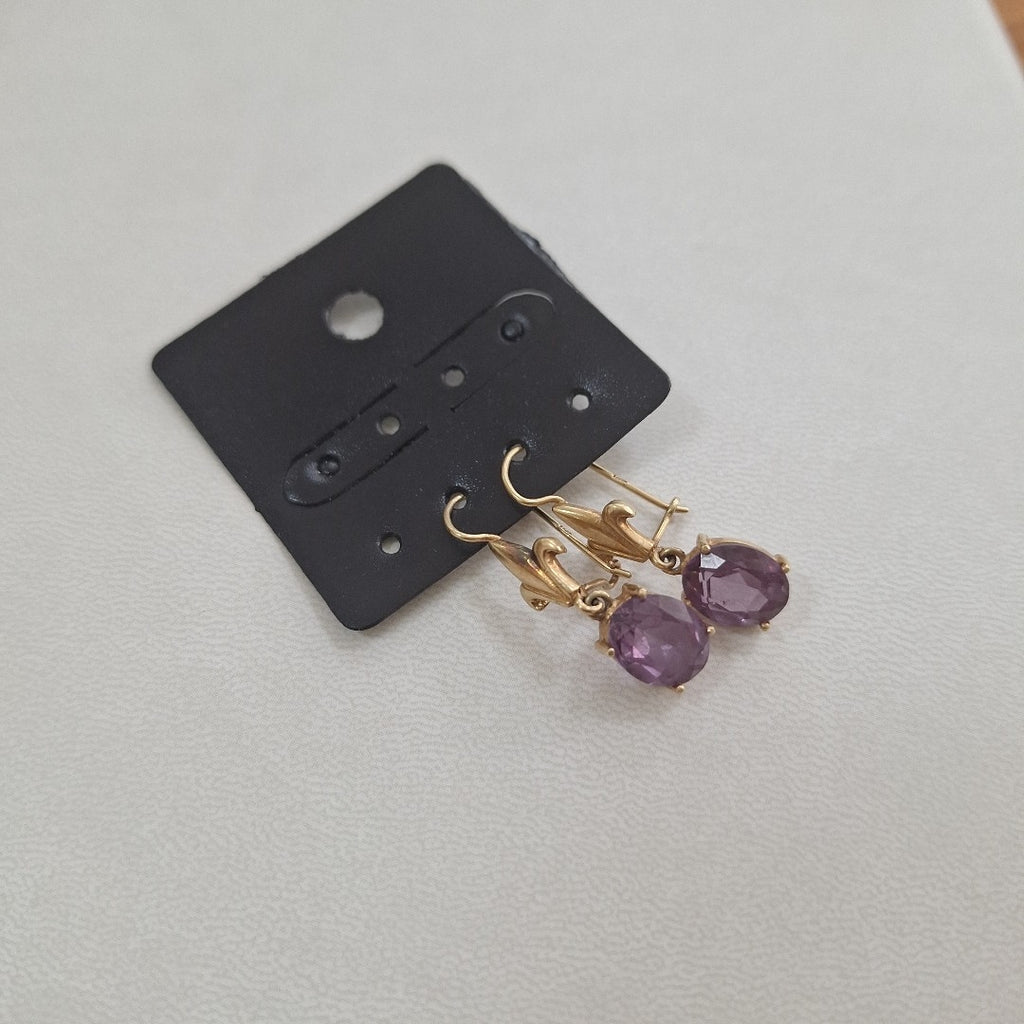 ARETES PAR ORO 14 K 4,40 GRMS (SEMINUEVO)