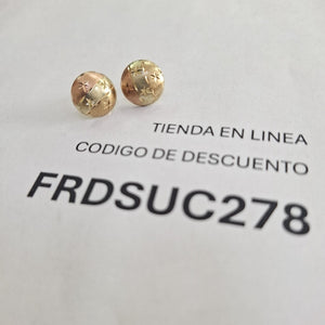 ARETES PAR ORO 10 K 1,60 GRMS (SEMINUEVO)