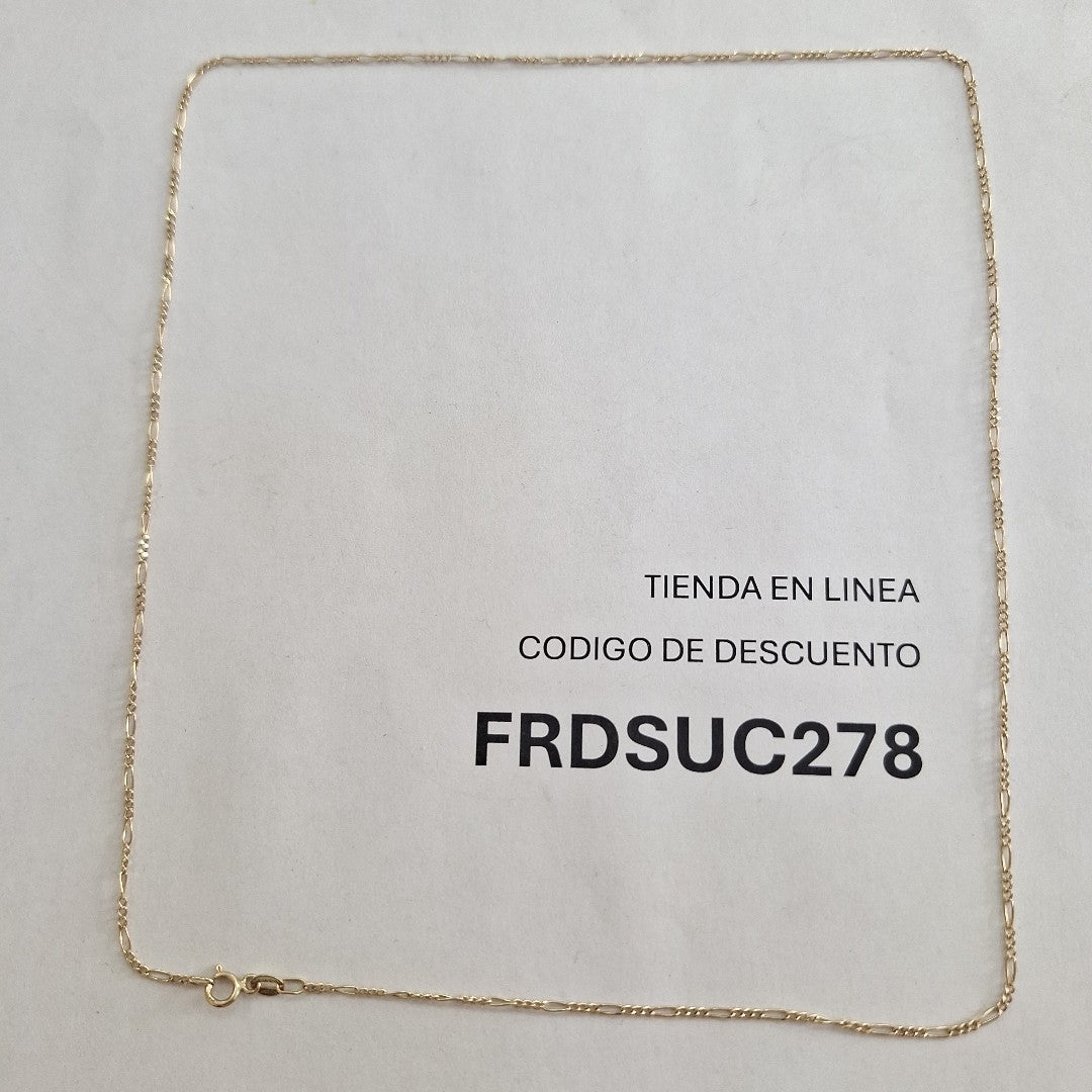 CADENA ORO 10 K 2,30 GRMS (SEMINUEVO)