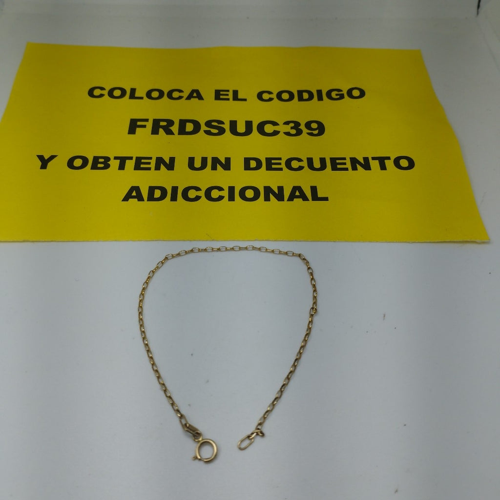 PULSERA ORO 14 K 0.9 GRMS (SEMINUEVO)