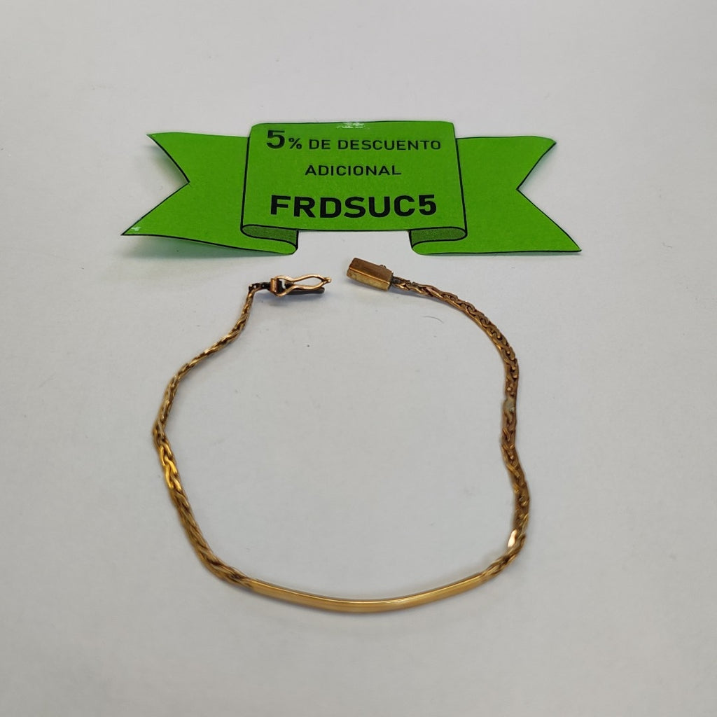 ESCLAVA ORO 14 K 4,00 GRMS (SEMINUEVO)