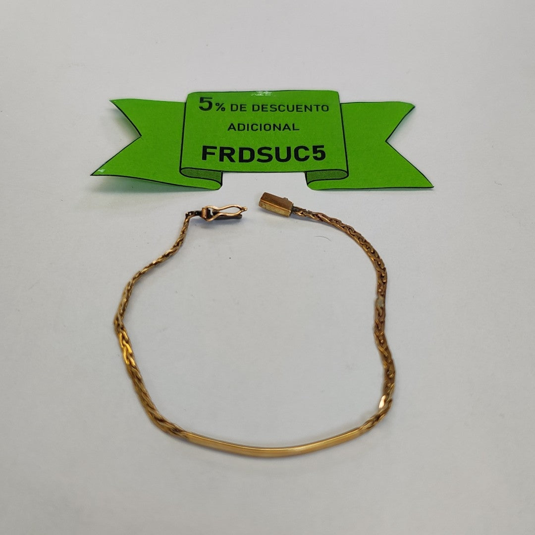 ESCLAVA ORO 14 K 4,00 GRMS (SEMINUEVO)