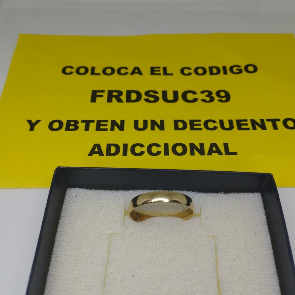 ARGOLLA ORO 10 K 2.4 GRMS (SEMINUEVO)