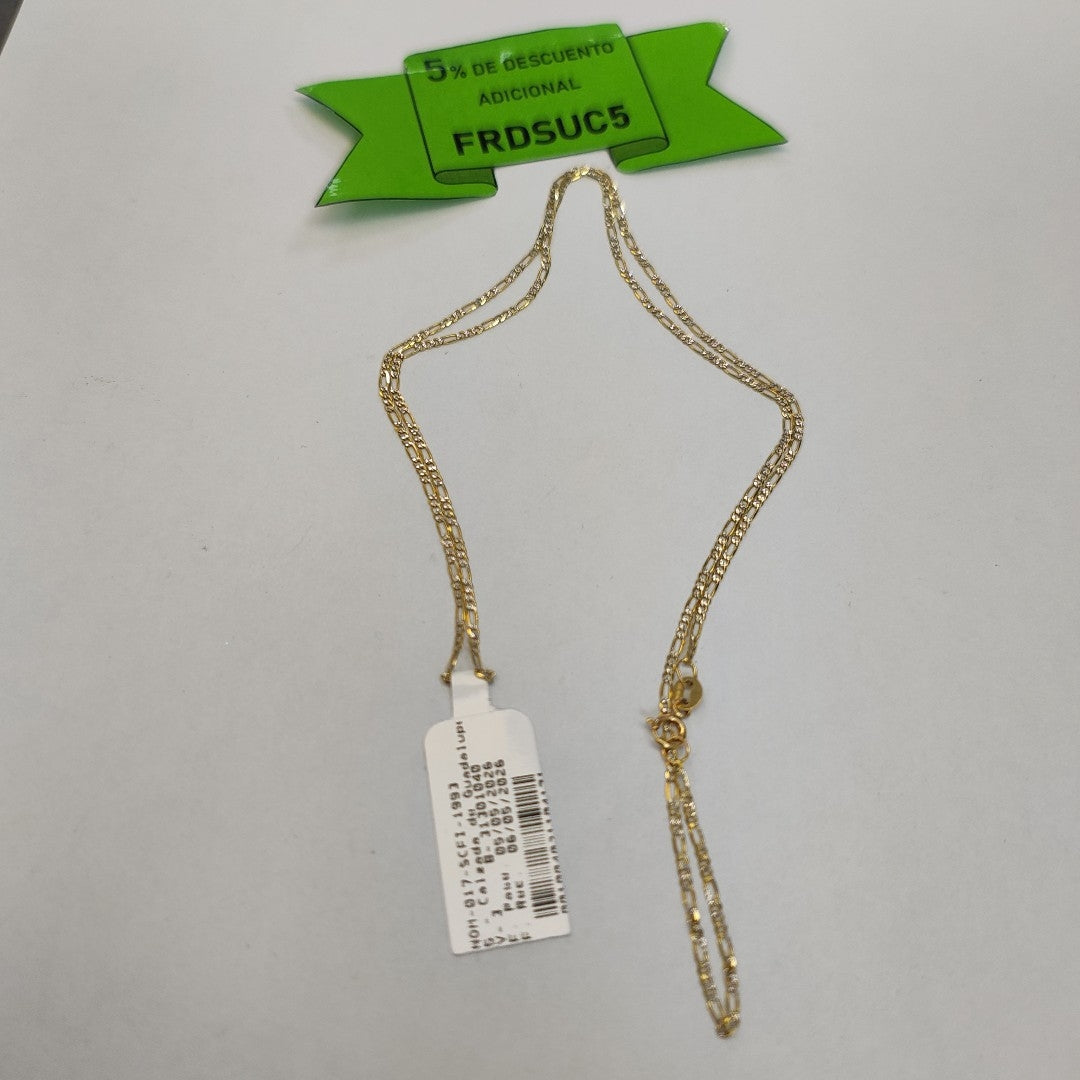 CADENA ORO 14 K 2.1 GRMS (SEMINUEVO)