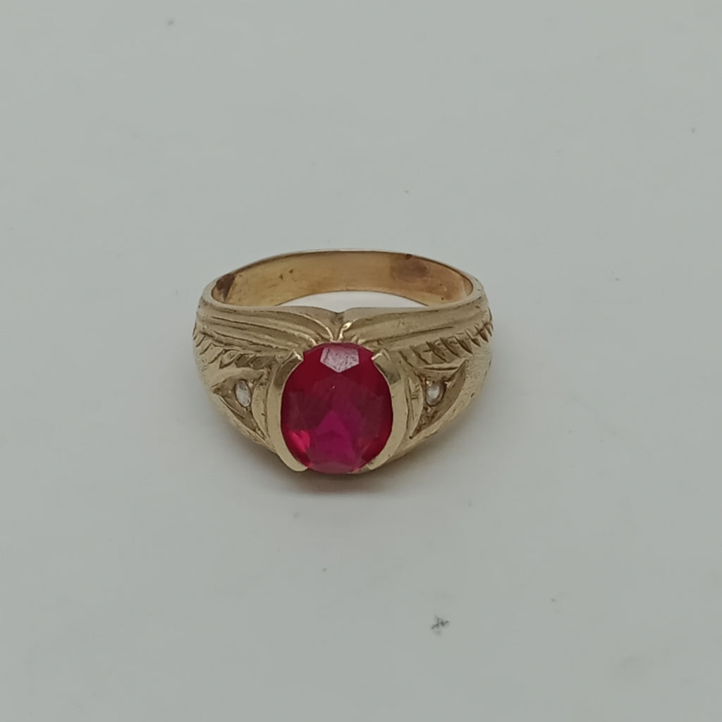 ANILLO ORO 10 K 6,70 GRMS (SEMINUEVO)