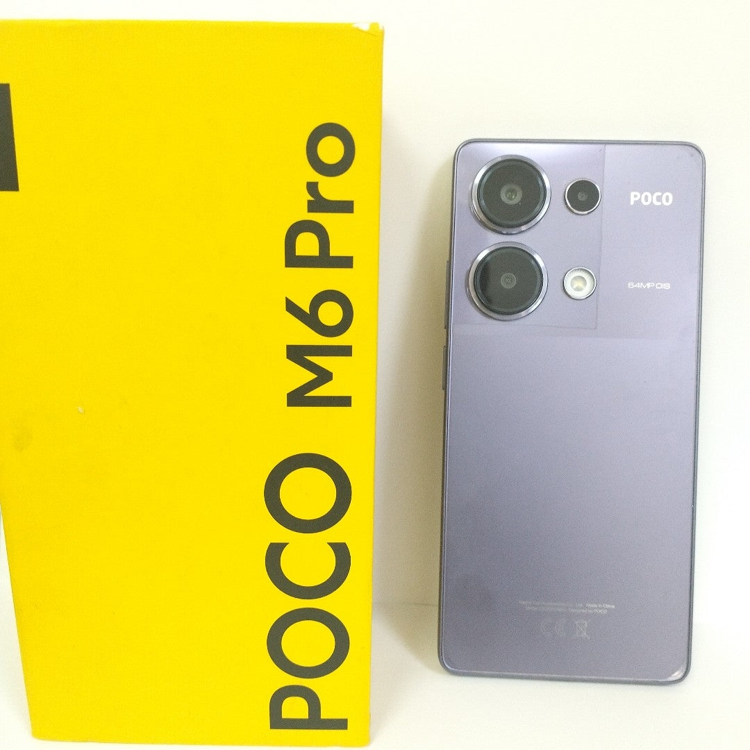 CELULAR XIAOMI POCO M6 PRO 2312FPCA6G (2024) 256 GB 8 GB RAM (SEMINUEVO)