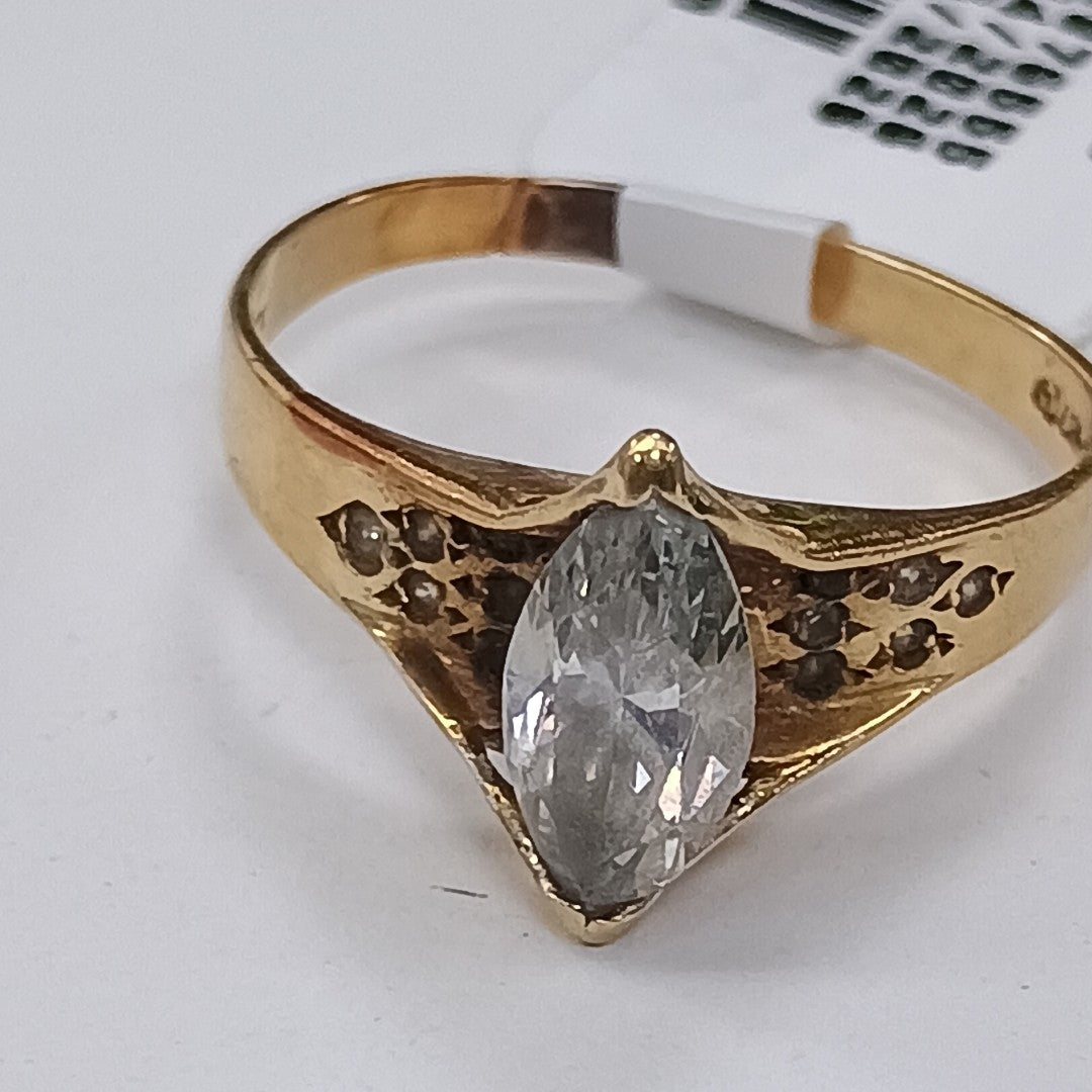 ANILLO ORO 10 K 2,70 GRMS (SEMINUEVO)