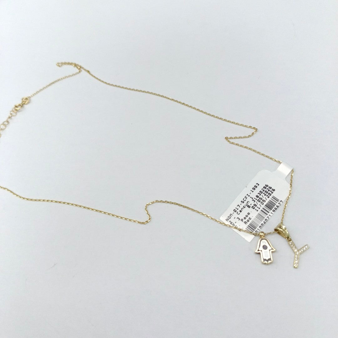 GARGANTILLA ORO 14 K 2.7 GRMS (SEMINUEVO)