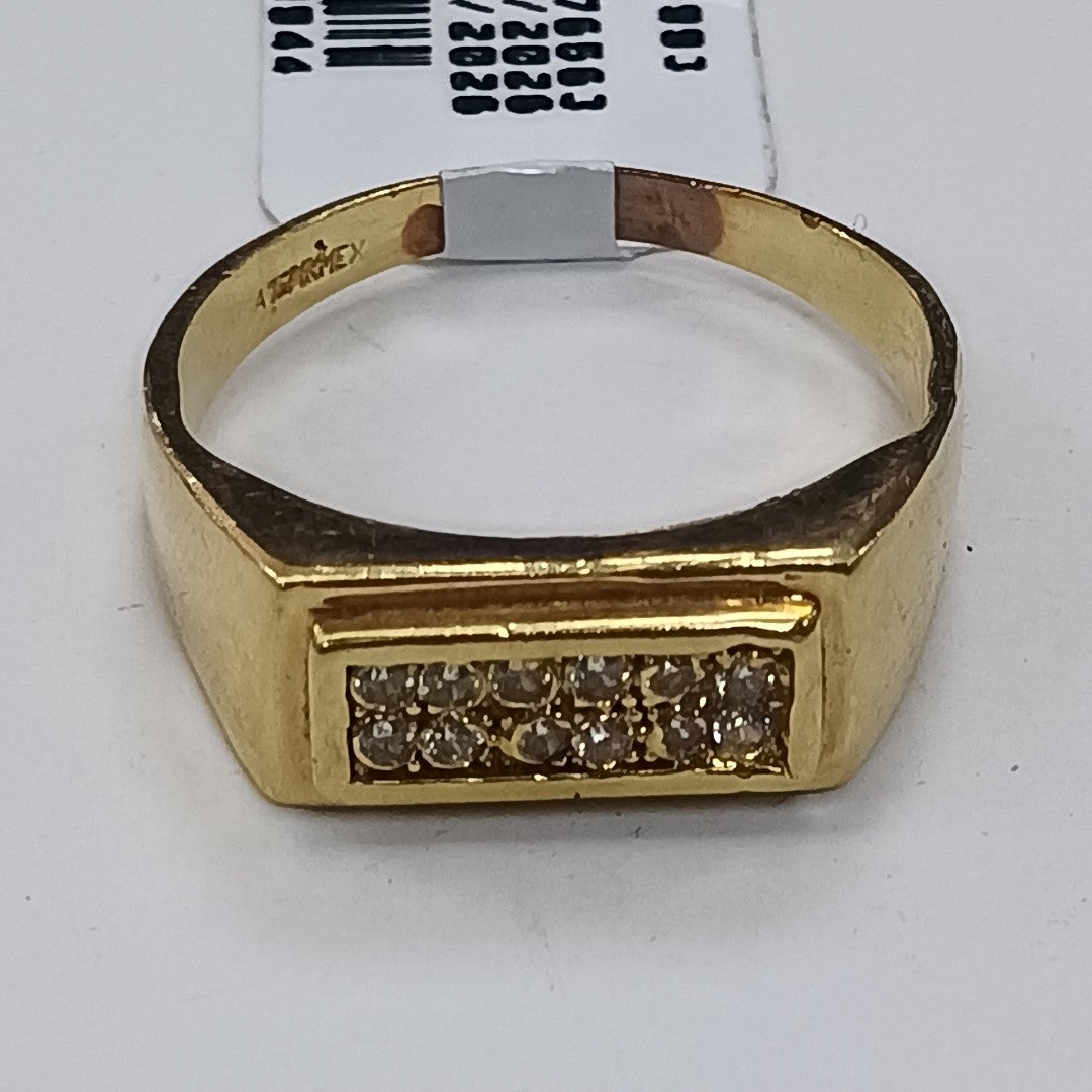 ANILLO ORO 14 K 4,30 GRMS (SEMINUEVO)