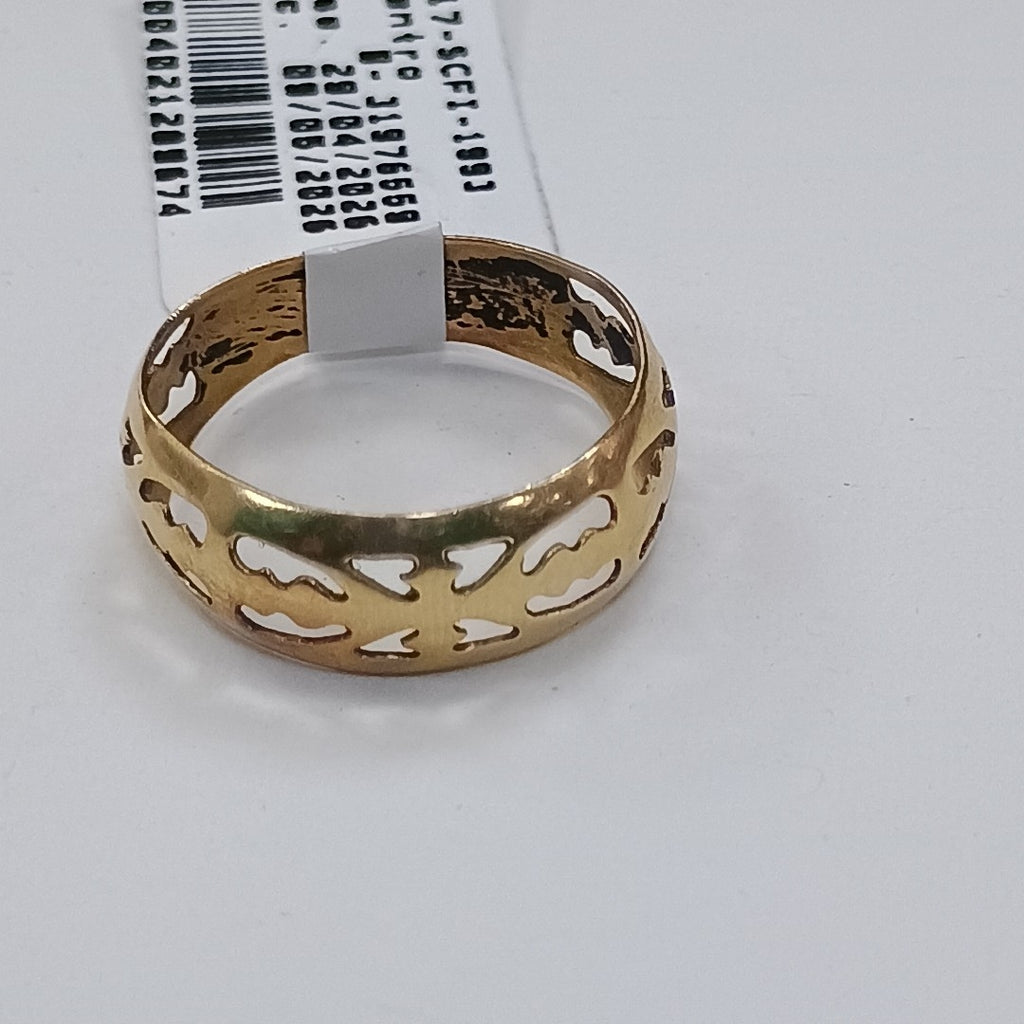 ANILLO ORO 10 K 1,10 GRMS (SEMINUEVO)