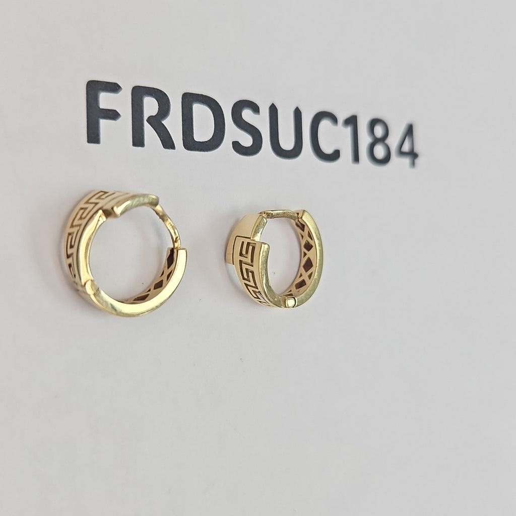ARRACADAS PAR ORO 14 K 2.9 GRMS (SEMINUEVO)