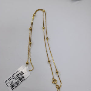 CADENA ORO 14 K 3.4 GRMS (SEMINUEVO)