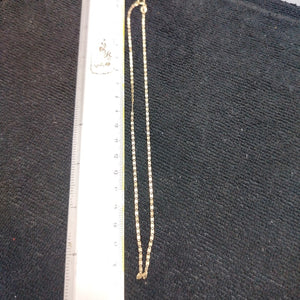 CADENA ORO COMBINADO 10 K 1,10 GRMS (SEMINUEVO)