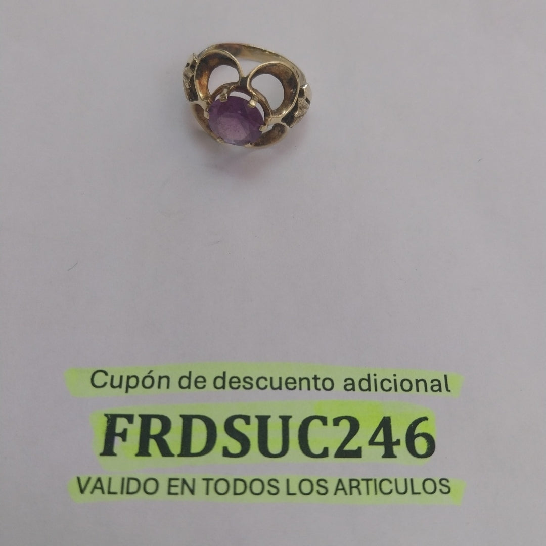ANILLO ORO 14 K 4.5 GRMS (SEMINUEVO)