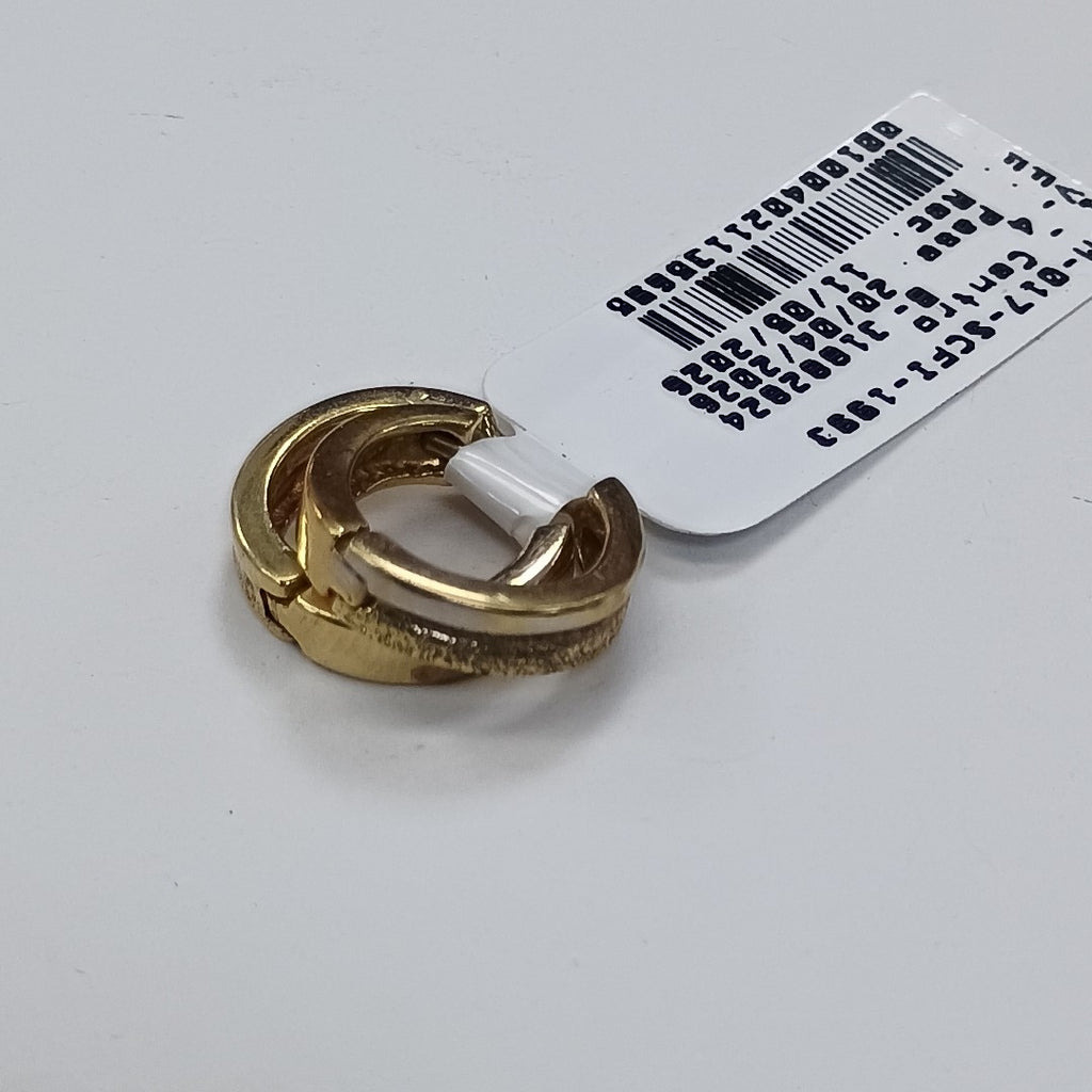 ARRACADAS PAR ORO 14 K 3.4 GRMS (SEMINUEVO)
