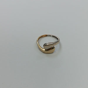 ANILLITO ORO,ORO COMBINADO 14 K 1,50 GRMS (SEMINUEVO)