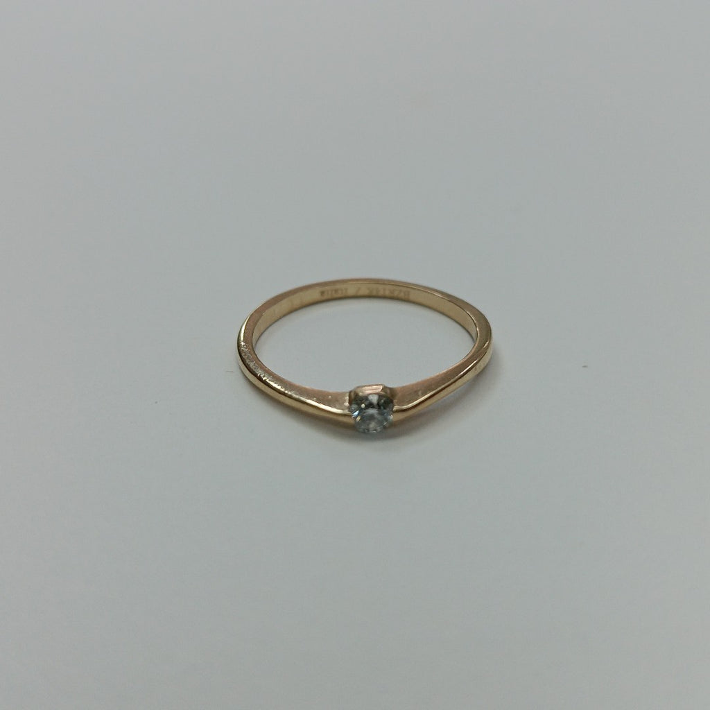 SOLITARIO ORO 14 K 1.6 GRMS (SEMINUEVO)