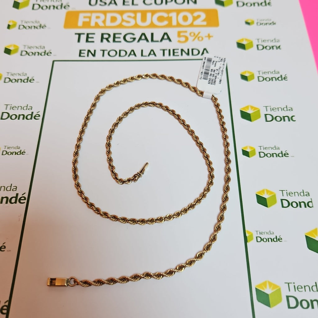 CADENA ORO 14 K 16.9 GRMS (SEMINUEVO)