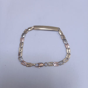 ESCLAVA ORO COMBINADO 14 K 4.6 GRMS (SEMINUEVO)