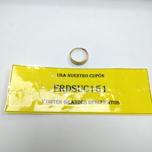 ANILLO ORO 14 K 1,70 GRMS (SEMINUEVO)