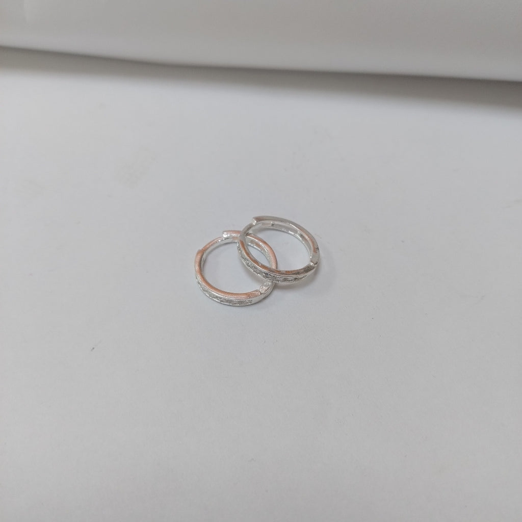 ARRACADAS C/CIRCONIAS PLATA .925 2.1 GR (NUEVO)