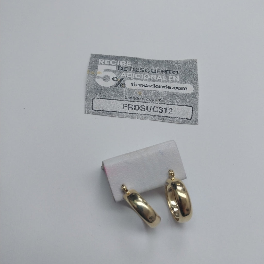 ARETES ARRACADAS ORO 10K 2.3 GR (NUEVO)