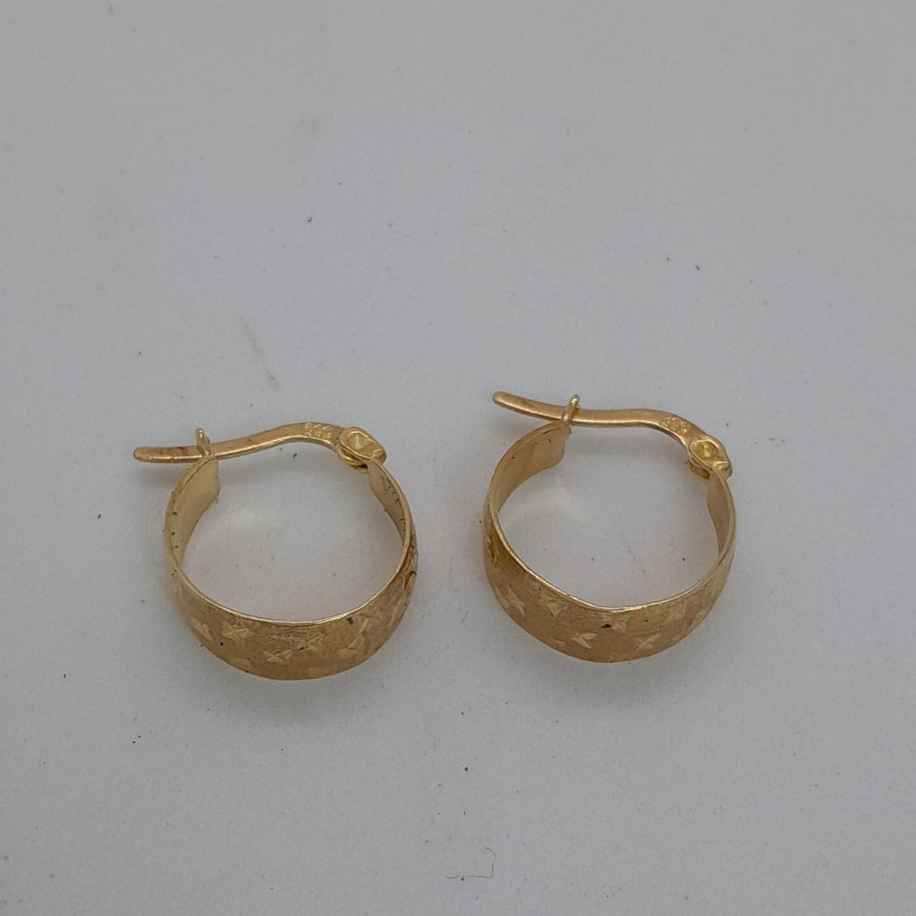 ARRACADAS PAR ORO 14 K 2,20 GRMS (SEMINUEVO)