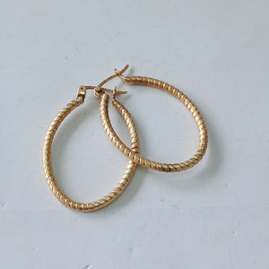 ARRACADAS PAR ORO 10 K 3,40 GRMS (SEMINUEVO)