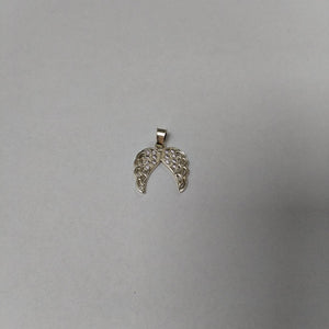 DIJE ALAS C/CIRCONIAS PLATA .925 2.4 GR (NUEVO)