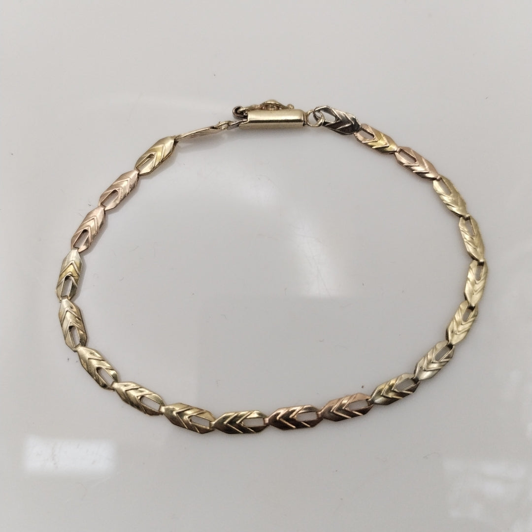 PULSERA ORO 14 K 3.5 GRMS (SEMINUEVO)