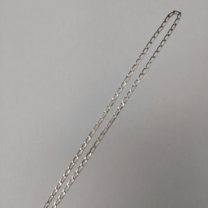 CADENA TEJIDO ESLABONES PLATA .925 50 CM 2.6 GR (NUEVO)