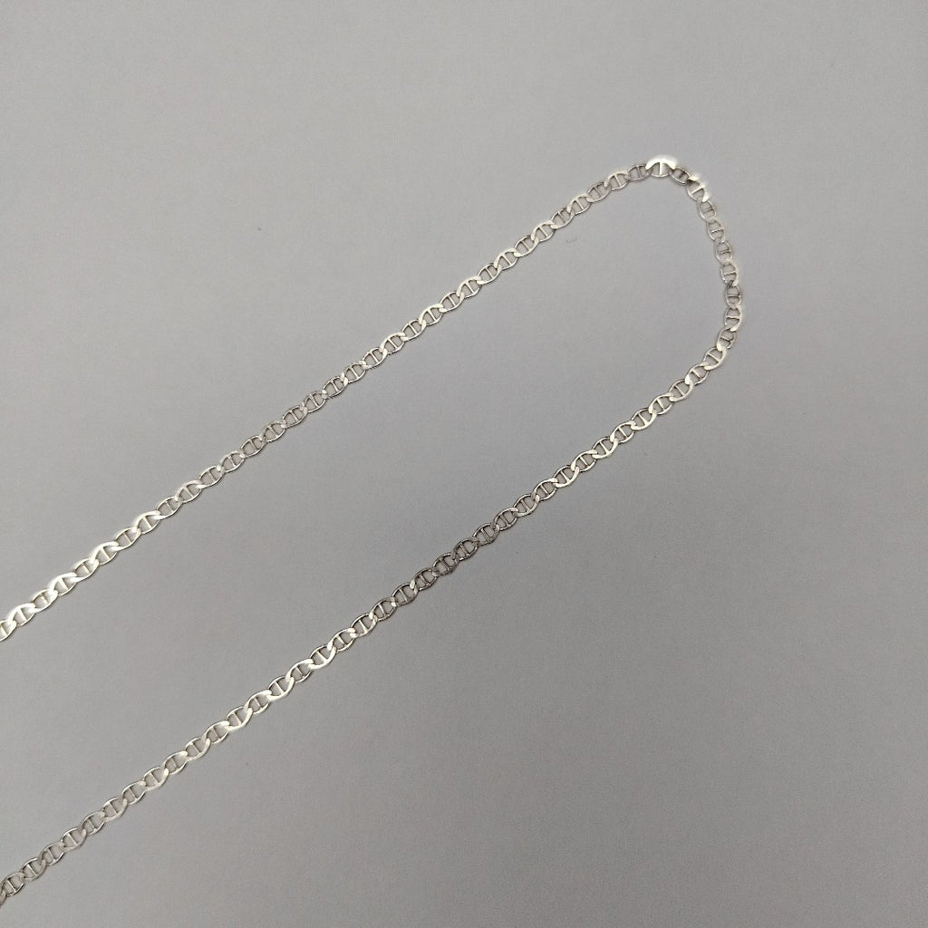 CADENA TEJIDO GUCHI PLATA .925 60 CM 3.8 GR (NUEVO)