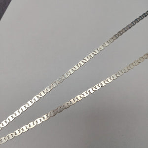 CADENA TEJIDO GUCHI PLATA .925 60 CM 9.1 GR (NUEVO)