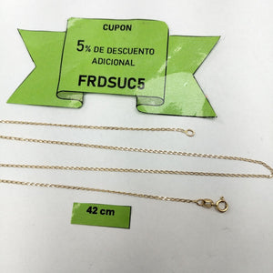 CADENA ORO 14 K 1.1 GRMS (SEMINUEVO)