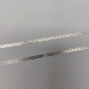 CADENA TEJIDO GUCHI PLATA .925 55 CM 3.6 GR (NUEVO)