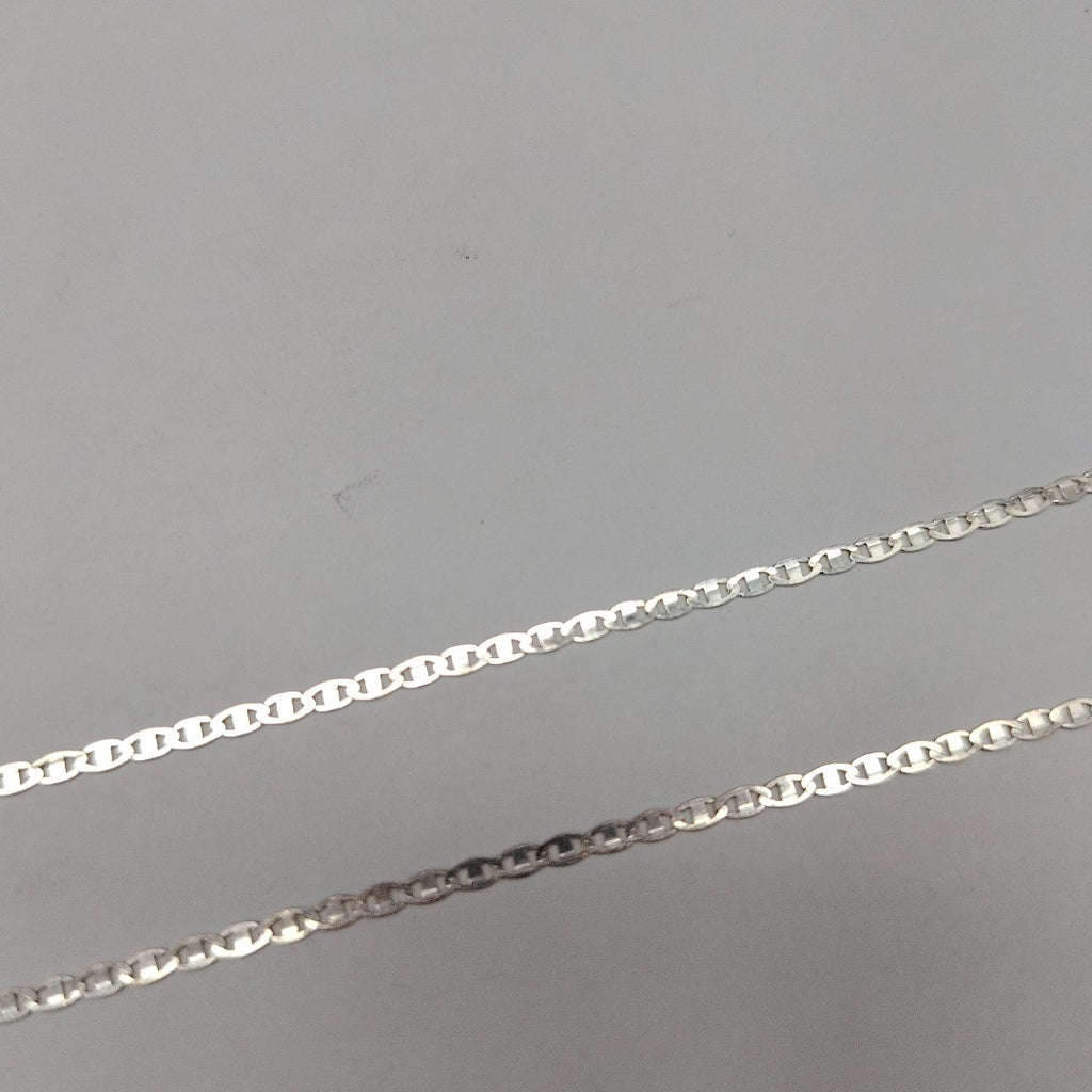 CADENA TEJIDO ESPEJO PLATA .925 55 CM 3.8 GR (NUEVO)