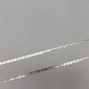 CADENA TEJIDO ESPEJO PLATA .925 55 CM 3.8 GR (NUEVO)