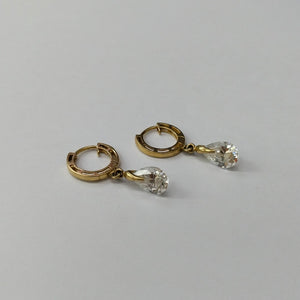 ARRACADAS PAR ORO 14 K 2,30 GRMS (SEMINUEVO)