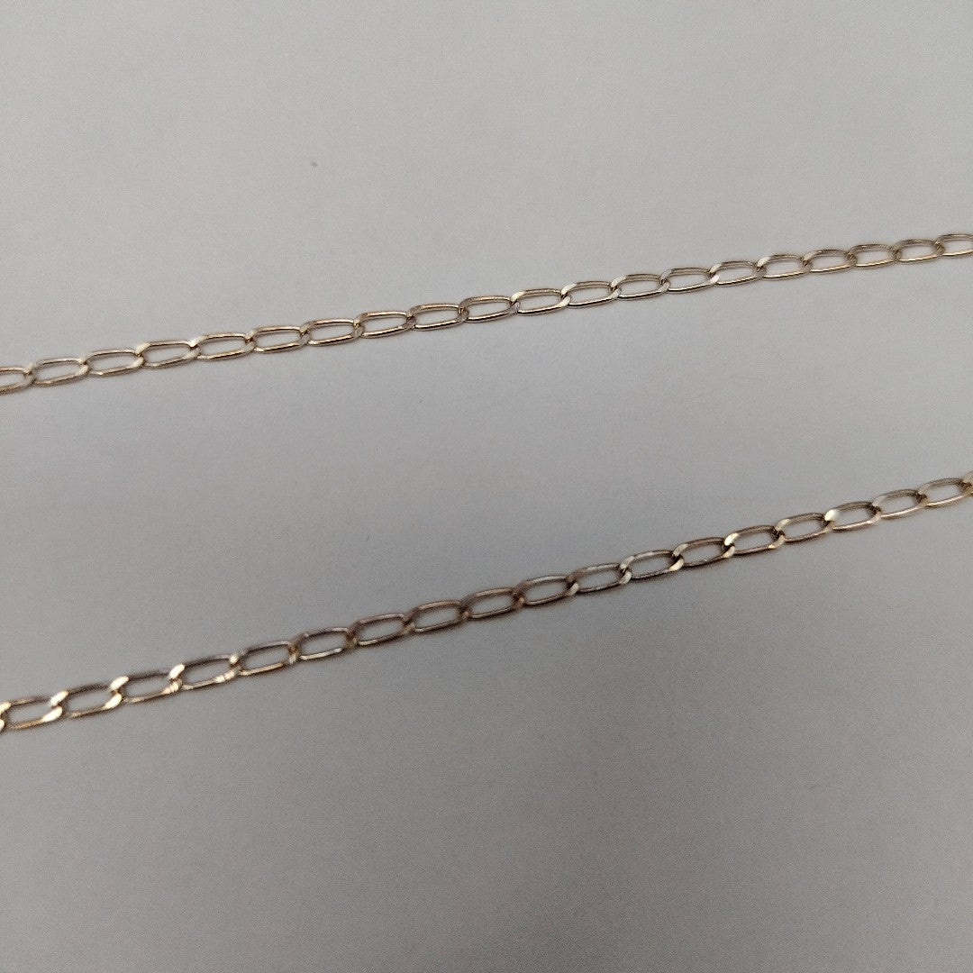 CADENA TEJIDO ESLABONES PLATA .925 55 CM 2.9 GR (NUEVO)